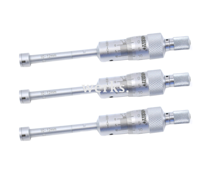 Набор нутромеров микрометрических трехточечных 3 шт Insize 3227-123