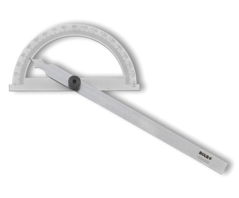 Угломер (транспортир) GR 200 Sola 200 мм 57012201
