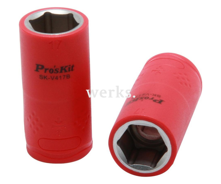 Торцовая головка изолированная 1/2" 17 мм Proskit SK-V417B