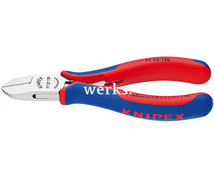 Кусачки боковые для электроники Knipex KN-7722130