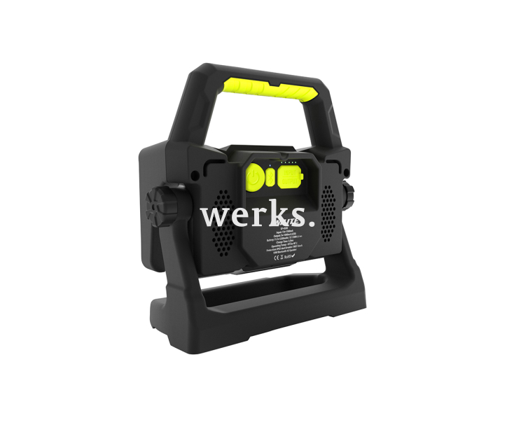 Прожектор аккумуляторный с Bluetooth колонкой UNILITE SP-4500