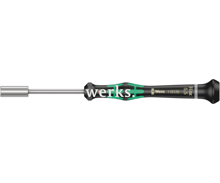 Торцовый ключ Wera Kraftform Micro для электронщика 2069 WE-345281 6.0 x 60