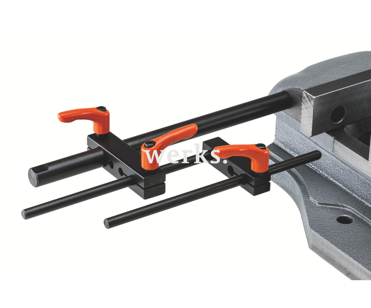 Прецизионный локатор тисков, универсально регулируемый, для навинчивания на тиски, соединительный винт М12 Röhm 681192