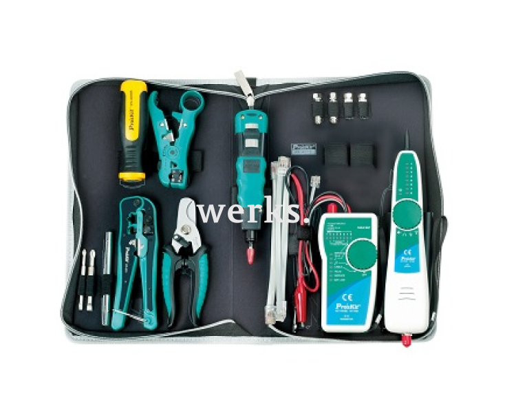 Набор инструментов для локальных сетей ProsKit PK-4015