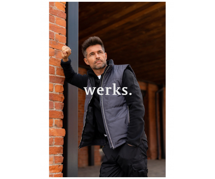 Жилет утепленный Brodeks KW101 серый/черный (M)