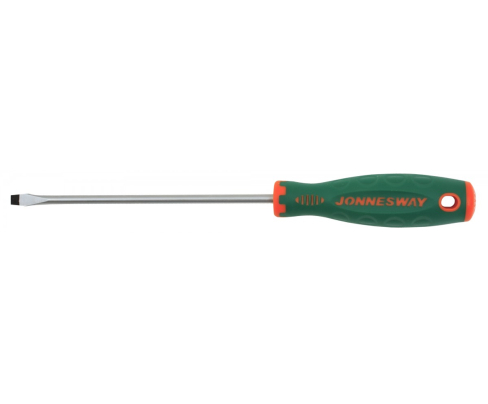 Отвертка шлицевая SL4 х 200 Jonnesway ANTI-SLIP GRIP D71S4200