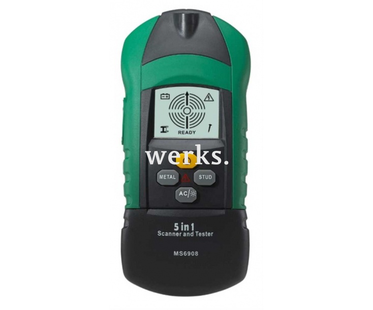 Тестер-детектор скрытой проводки Mastech MS6908