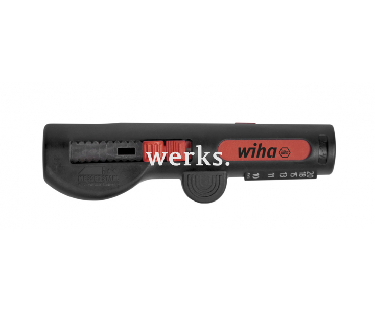 Съемник изоляции с круглых кабелей 125 мм Wiha 44242