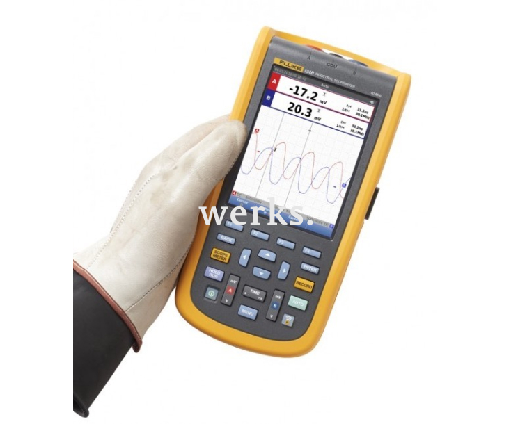 Осциллограф-мультиметр цифровой Fluke 124B/EU 4755731