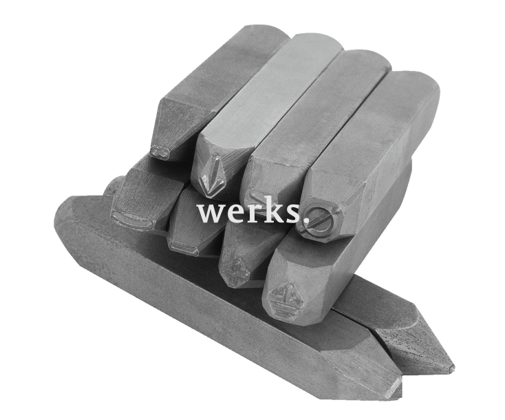 Ручные ударные штемпели, специальные знаки KUKKO 300SZ0404