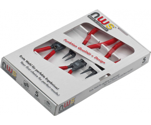 Набор съемников стопорных колец NWS 792 4 предмета N2