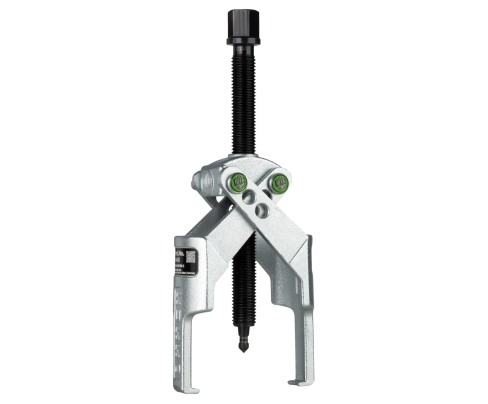 Съемник 6-100 x 85 мм с двумя захватами и самозажимными перекрещивающимися лапками KUKKO 14-02