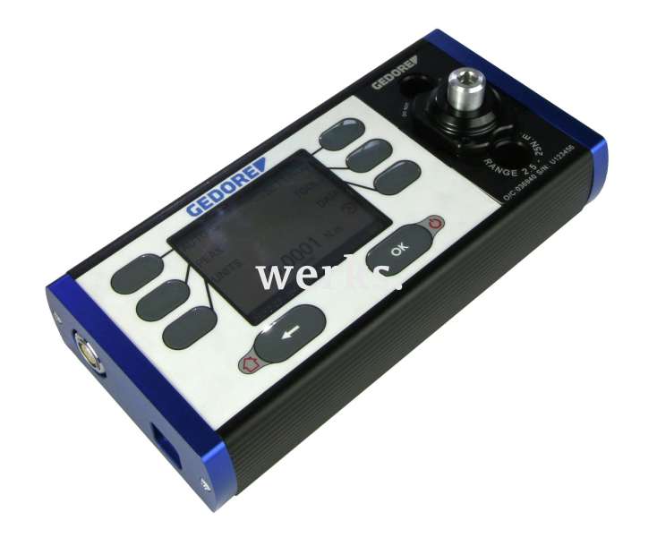 Электронное устройство для испытания на кручение 0,1–1 Нм 036910 Gedore 3128903