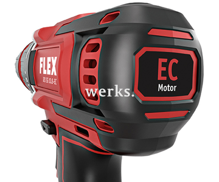 Двухскоростной аккумуляторный шуруповерт 10.8 В DD 2G 10.8-EC Flex 418005