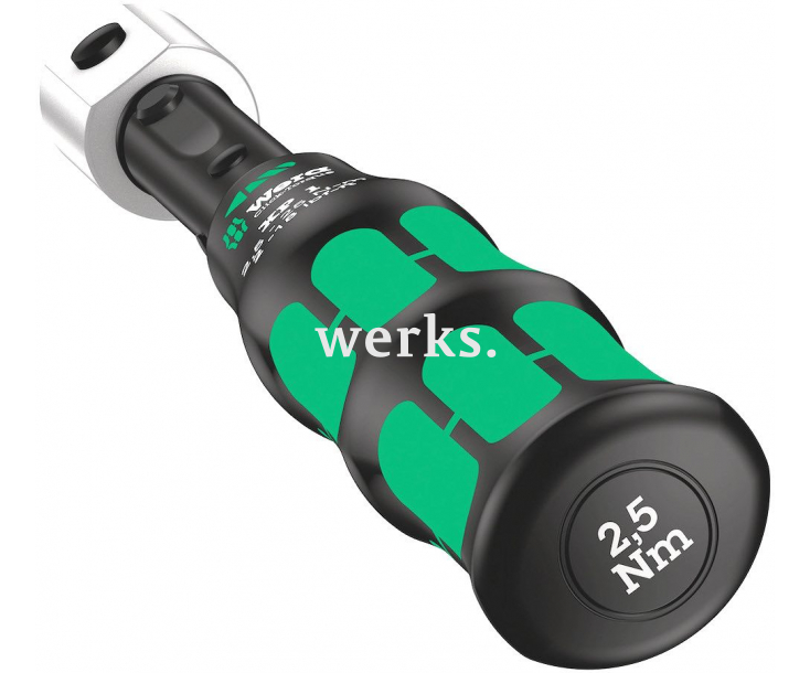 Динамометрический ключ Wera Click-Torque XP 1 2,5 Nm для сменных насадок WE-075670