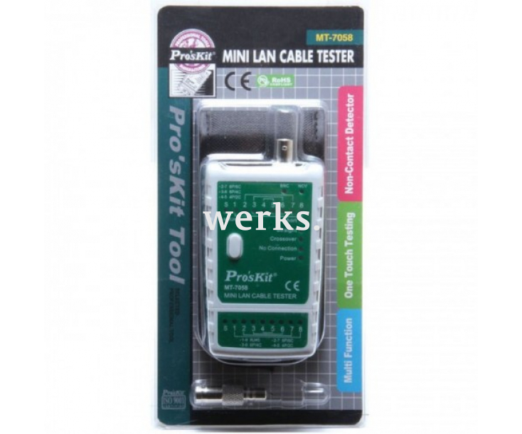 Тестер кабельный компактный ProsKit MT-7058 