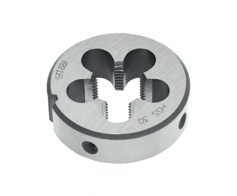 Плашка М8х1,25 HSS DIN EN 22568 6e 25х9мм Bucovice Tools 239080BT