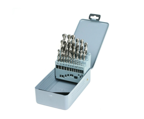 Набор свёрл DIN 338 HSS-G 1,0-13,0 мм 25 шт GSR 08343300