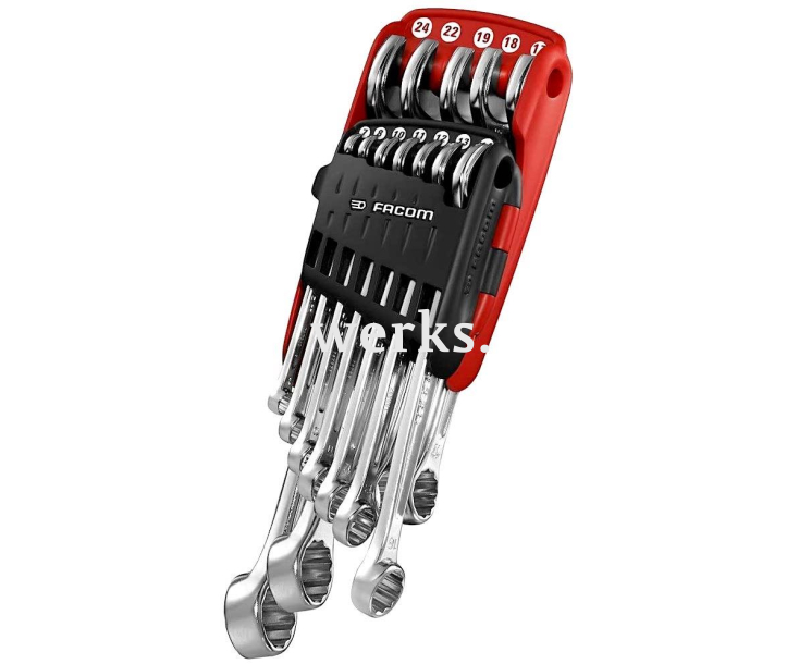 Набор комбинированных гаечных ключей Facom 440.JP12 12 штук