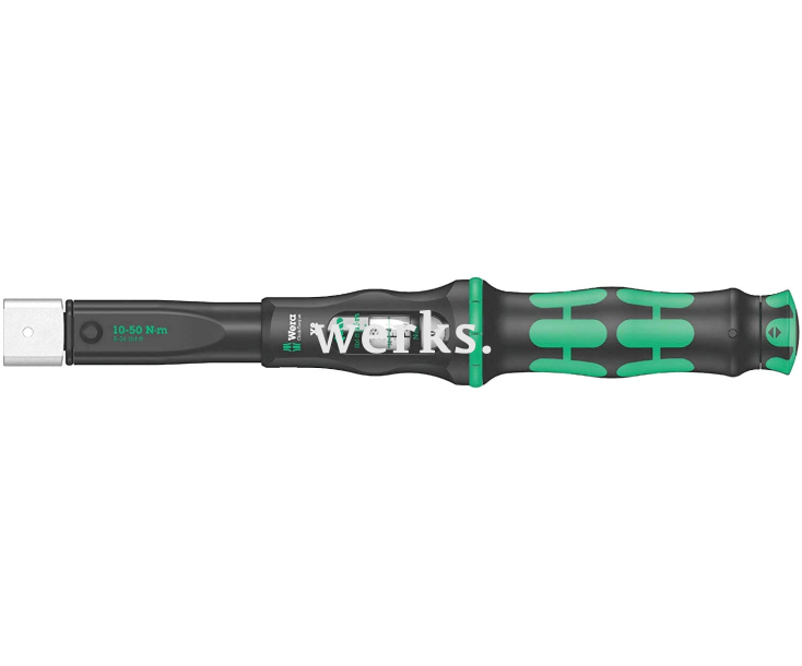 Динамометрический ключ Wera Click-Torque X 2 10-50 Nm для сменных насадок WE-075652