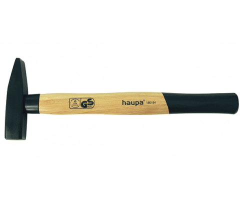 Молоток слесарный с деревянной ручкой 300 г Haupa 180184