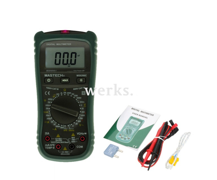 Мультиметр цифровой Mastech MS8360C