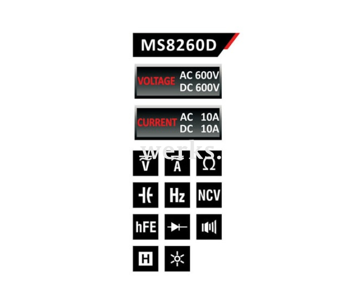 Мультиметр цифровой Mastech MS8260D