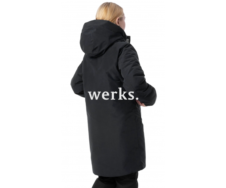 Зимняя женская куртка-парка Brodeks KW258 черный (M)