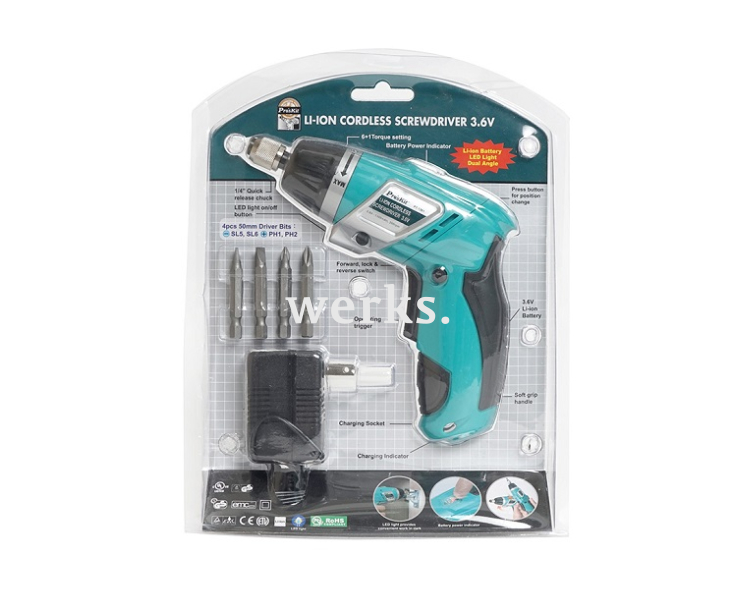 Шуруповерт аккумуляторный Proskit PT-1361F