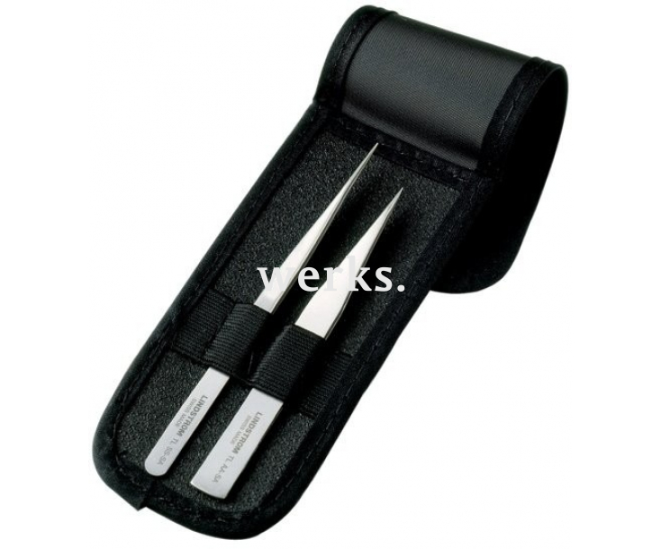 Набор пинцетов 2пр. Lindstrom 9858