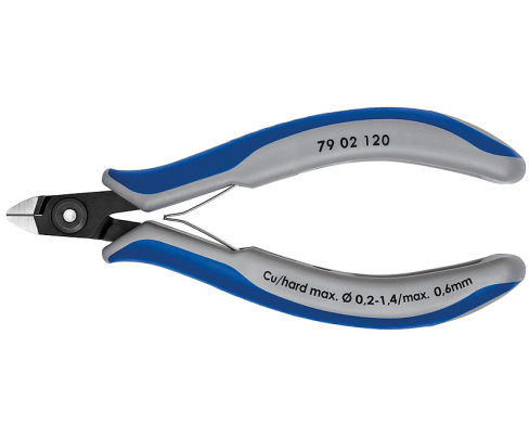 Прецизионные кусачки боковые для электроники Knipex KN-7902120