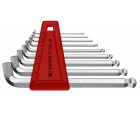 Набор штифтовых ключей HEX PB Swiss Tools PB 2212.H-10 со сферической головкой, угол 100º 9 шт.