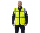 Сигнальный жилет Brodeks KM122 желтый (L)