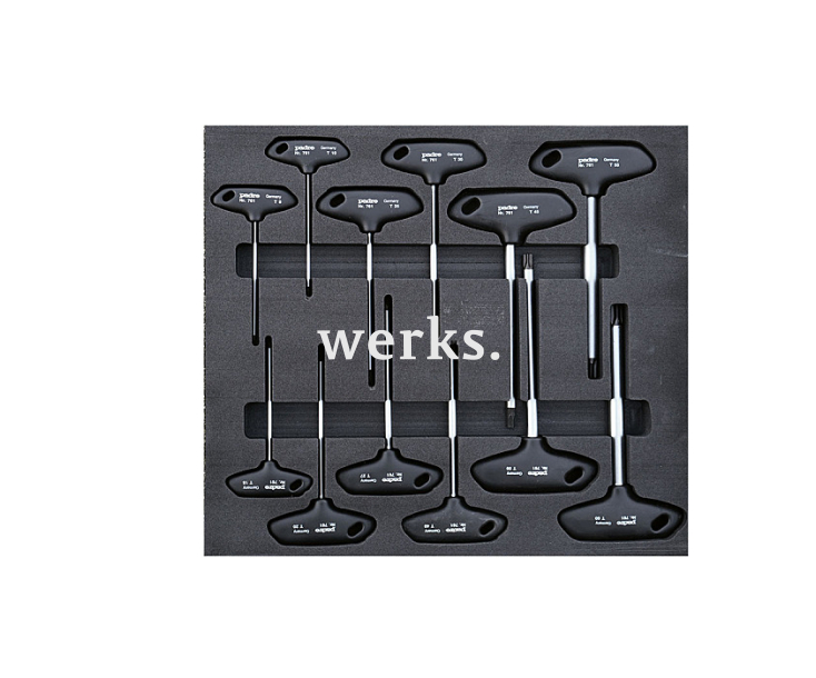 Набор Т-образных ключей в ложементе Padre 234100000