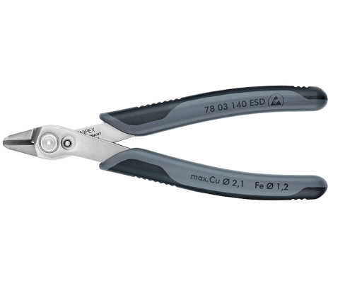 Кусачки прецизионные Electronic Super Knips ESD XL Knipex KN-7803140ESD