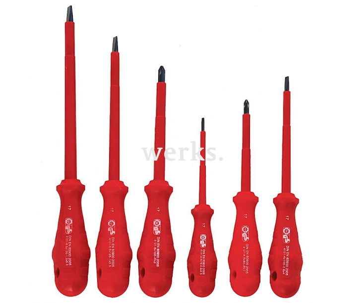 Набор диэлектрических отверток SL PH Izeltas 4101009106 6 предметов