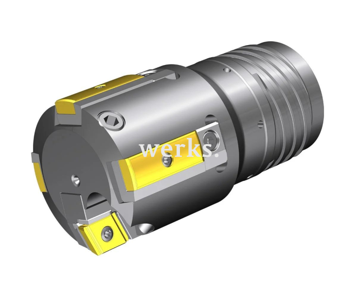 Рассверливающая головка с 4-заходной наружной резьбой System Ejector Type 35E Ø 61.00 – 198.99 мм Botek 500000135