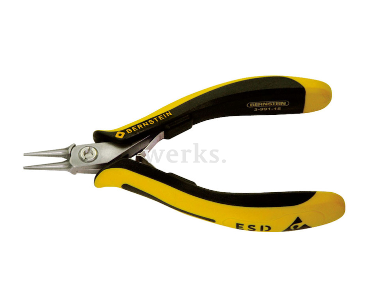 Круглогубцы прецизионные TECHNICline антистатические Bernstein BS-3-991-15