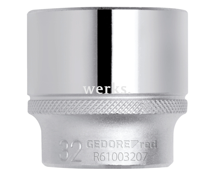 Головка 1/2 шестигран. размер 25мм длина 42мм Gedore 3300274