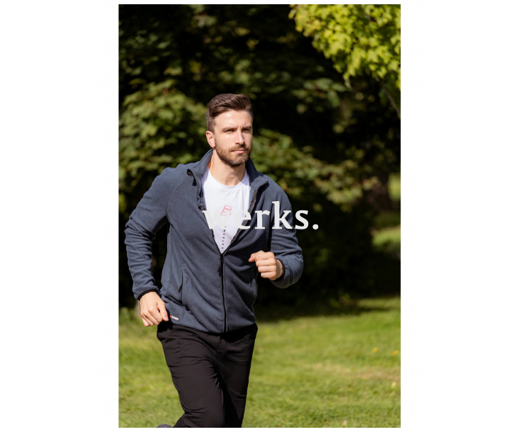 Толстовка флисовая Brodeks KS211 хвойный (M)