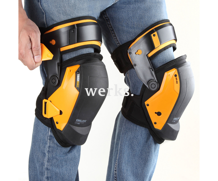 Фиксирующие наколенники гелевые GelFit Fanatic TOUGHBUILT TB-KP-G3