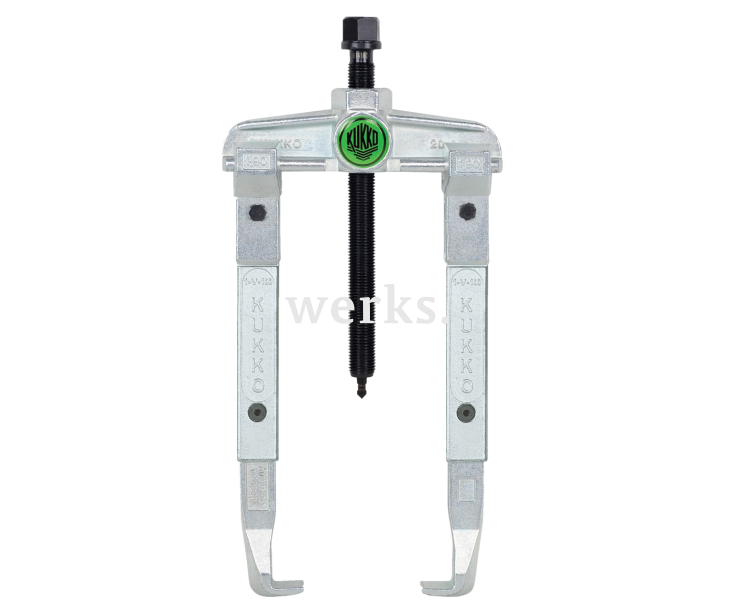Универсальный двухзахватный съёмник с удлинёнными захватами KUKKO 20-1-2