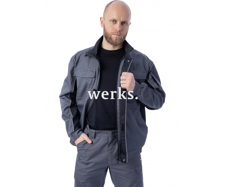 Куртка Brodeks KS201 серый/черный (L)