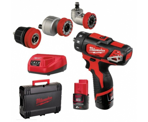 Дрель Milwaukee M12 BDDXKIT-202C (4933447836)