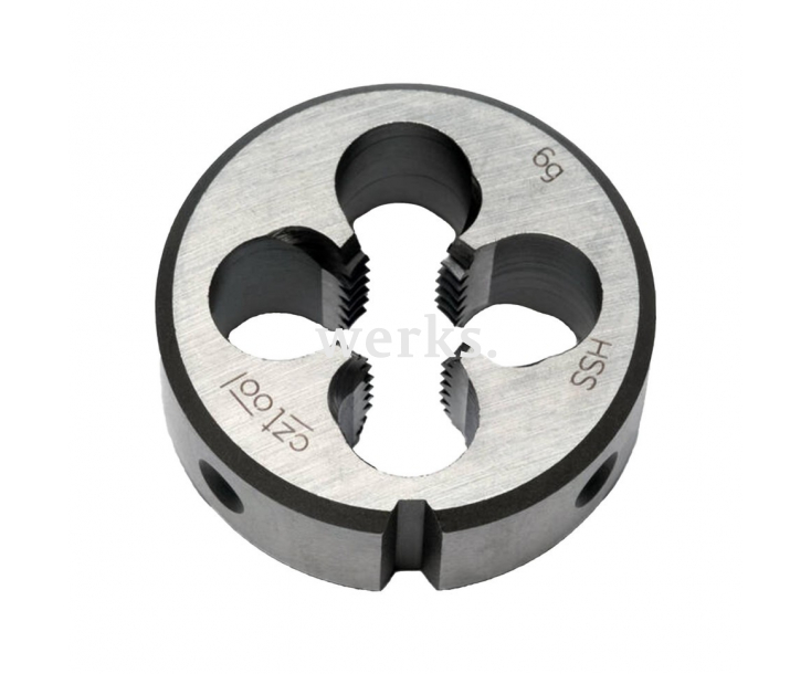 Плашка с стружколомом М22х1,0 HSS DIN EN 22568 6g 55х16мм Bucovice Tools 270223