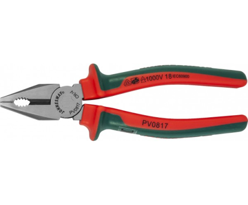 Пассатижи диэлектрические VDE 160 мм Jonnesway PV0816