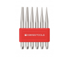 Набор восьмигранных конусообразных  шлифованных пробойников PB Swiss Tools PB 735.BL