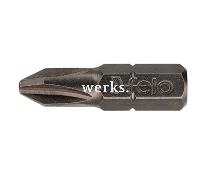 Бита Felo Industrial серия 021 крестовая Pozidriv PZ1 х 25 02101017 100 шт.