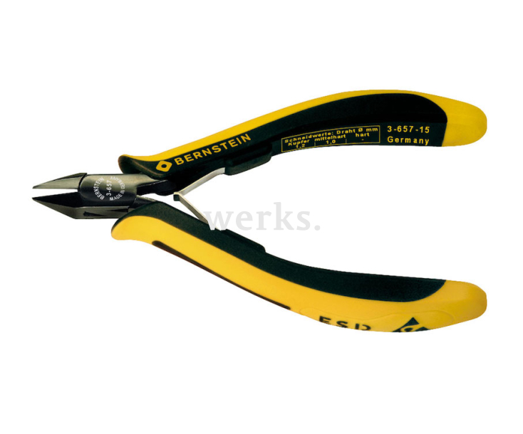 Бокорезы заостренные прецизионные EuroLine антистатические Bernstein BS-3-656-15