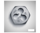 Плашка шестигранная DIN 382 HSS M 64 GSR B00502430